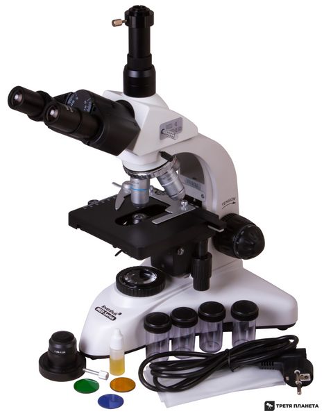 Мікроскоп Levenhuk MED 25T, тринокулярний 73993 фото