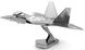 Металлический 3D конструктор "Истребитель F-22 Raptor" MMS050 фото 2