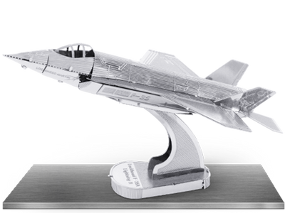 Металевий 3D конструктор "Літак F35 Lightning II" MMS065 фото