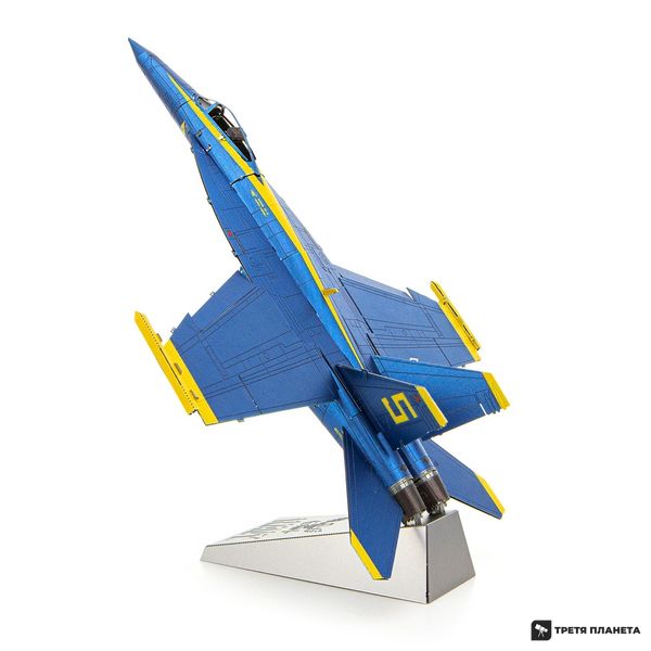 Металевий 3D конструктор "Винищувач-бомбардувальник F/A-18 "Супер Хорнет" ICX212 фото