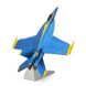 Металевий 3D конструктор "Винищувач-бомбардувальник F/A-18 "Супер Хорнет" ICX212 фото 6