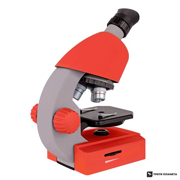 Микроскоп Bresser Junior 40x-640x, красный 70122 фото
