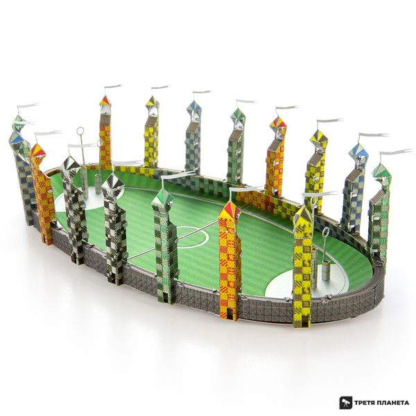 Металевий 3D конструктор "Harry Potter - Хогвартський квідичний стадіон" 4983 фото
