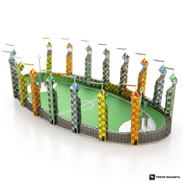 Металевий 3D конструктор "Harry Potter - Хогвартський квідичний стадіон" 4983 фото