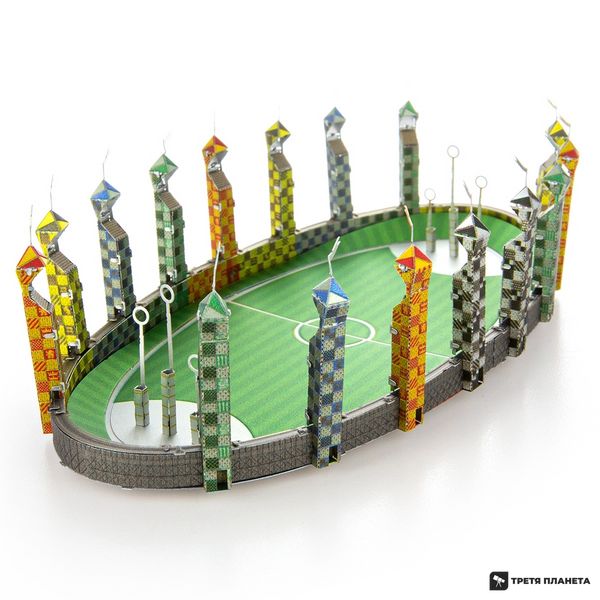 Металлический 3D конструктор "Harry Potter - Хогвартский квиддичный стадион" 4983 фото