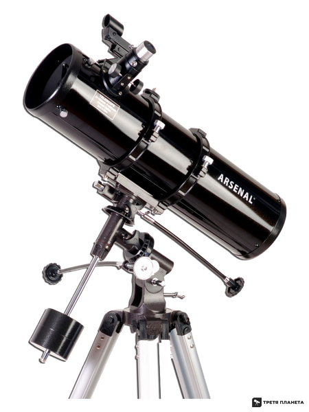 Телескоп Arsenal - Synta 130/900, EQ2, рефлектор Ньютона, с окулярами PL6.3 и PL17 1309EQ2 фото