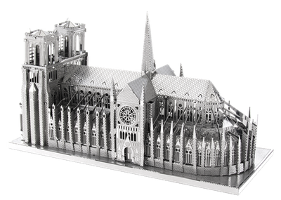 Металевий 3D конструктор "Собор Паризької Богоматері" ICX003 фото