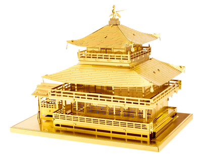 Металлический 3D конструктор "Монастырь Kinkaku-ji Gold" MMS090G фото