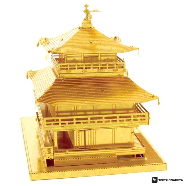 Металевий 3D конструктор "Монастир Kinkaku-ji Gold" MMS090G фото