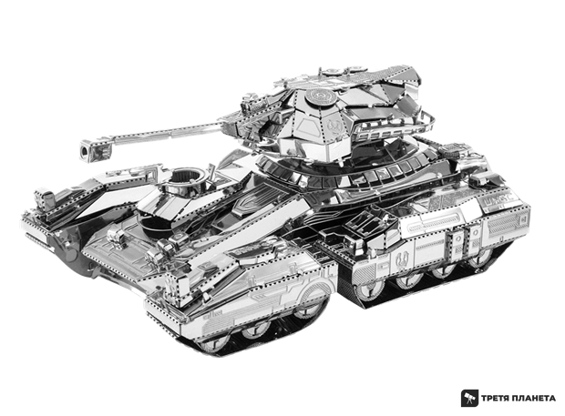 Металлический 3D конструктор "Боевой танк Halo Scorpion" MMS297 фото