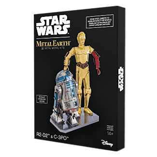 Набір моделей C-3PO & R2-D2 Deluxe MMG276 фото
