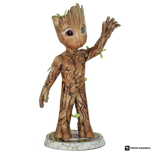 Металевий 3D конструктор "Ґрут (Groot) Marvel" MMS500 фото