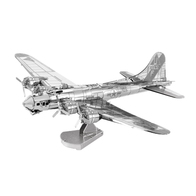 Металевий 3D конструктор "Бомбардувальник B-17 Flying Fortress" MMS091 фото