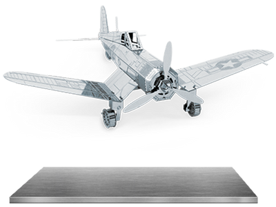 Металевий 3D конструктор "Літак F4U Corsair" MMS035 фото