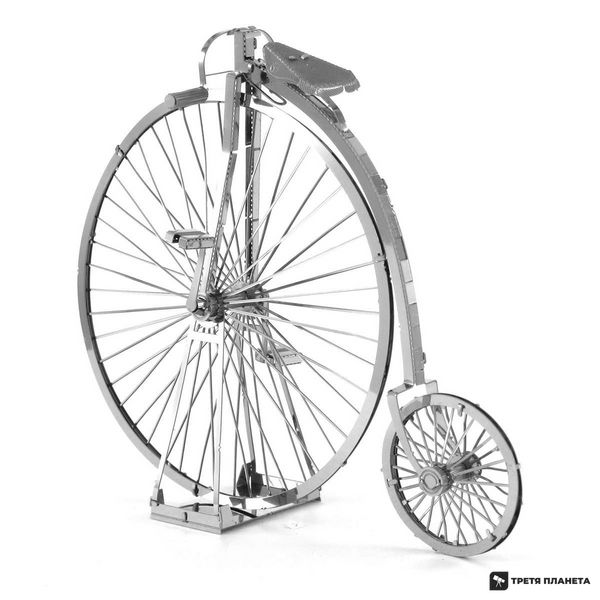 Металевий 3D конструктор "Велосипед "Високе колесо" MMS087 фото
