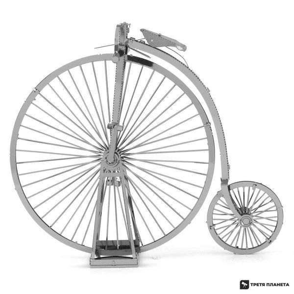 Металевий 3D конструктор "Велосипед "Високе колесо" MMS087 фото