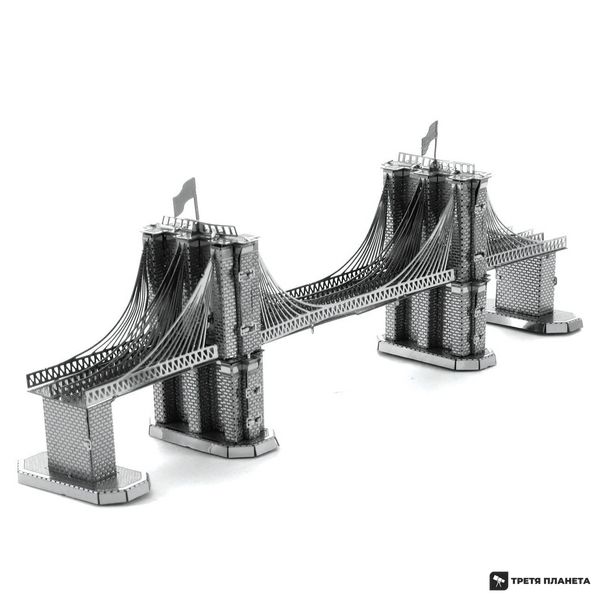 Металлический 3D конструктор "Бруклинский мост" MMS048 фото