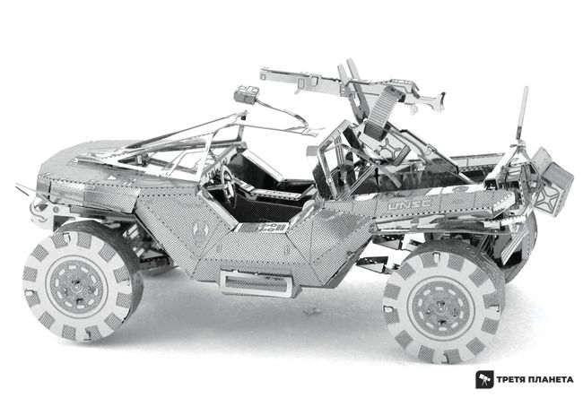 Металевий 3D конструктор "Автомобіль Halo Warthog" MMS291 фото