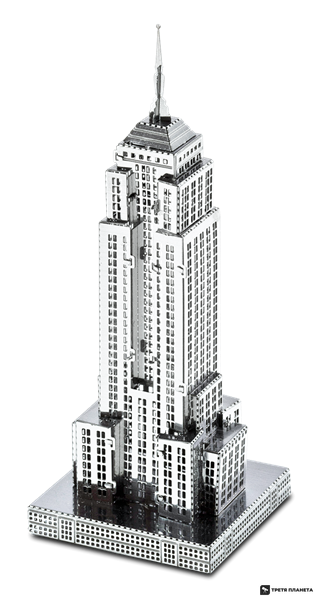 Металлический 3D конструктор "Небоскреб Empire State Building" MMS010 фото