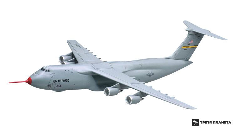 Американський стратегічний військово-транспортний літак підвищеної вантажопідйомності Lockheed C-5M SUPER GALAXY 56274 фото