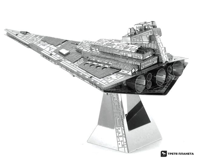 Металлический 3D конструктор "Star Wars Космический корабль Imperial Star Destroyer" MMS254 фото