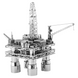Металлический 3D конструктор "Морская нефтяная платформа и нефтетанкер" MMG105 фото 3