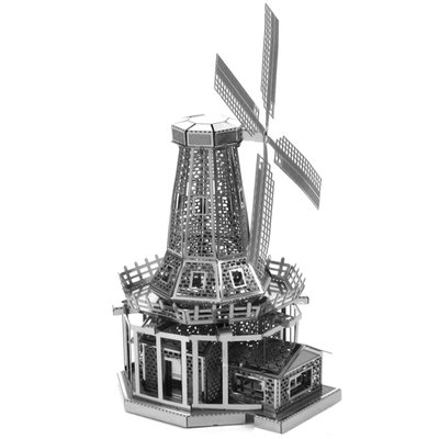 Металевий 3D конструктор "Вітряник" MMS038 фото