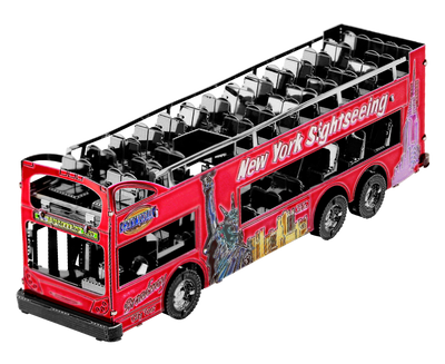 Металевий 3D конструктор "Big Apple Tour Bus" MMS169 фото