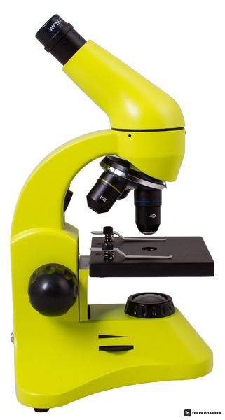 Микроскоп Levenhuk Rainbow 50L PLUS Lime\Лайм 69079 фото