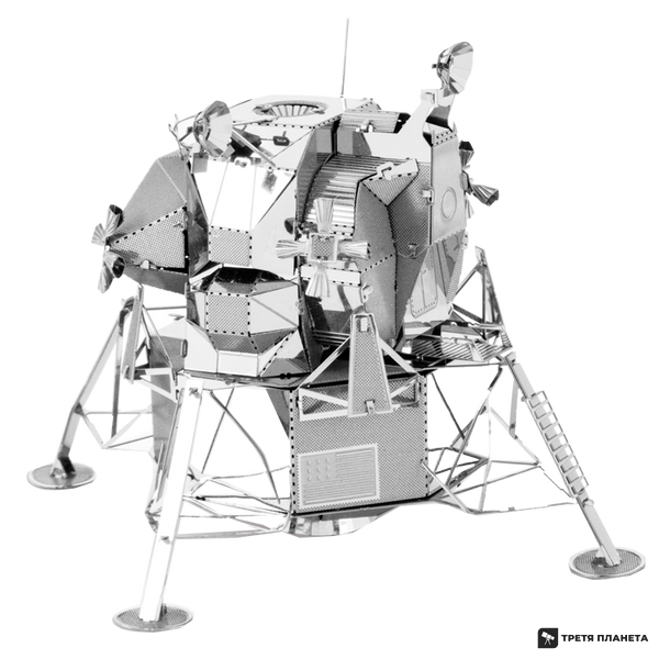 Металлический 3D конструктор "Лунный модуль корабля "Аполлон" MMS078 фото