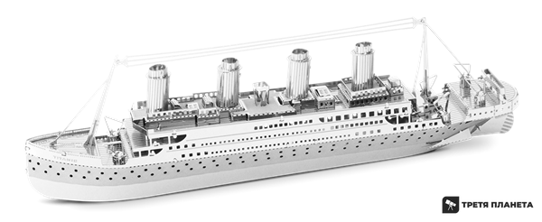 Металлический 3D конструктор "Титаник" MMS030 фото