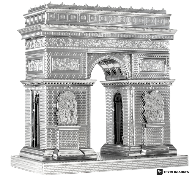 Металевий 3D конструктор "Тріумфальна арка" ICX005 фото