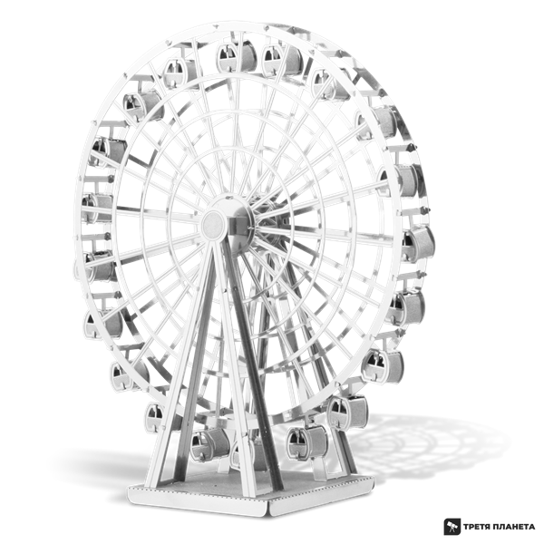 Металлический 3D конструктор "Колесо обозрения" MMS044 фото