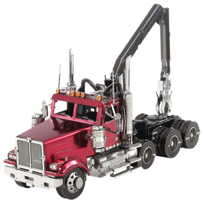 Металлический 3D конструктор "Western Star 4900 Log Truck" MMS178 фото