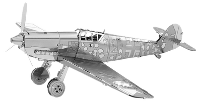 Металлический 3D конструктор "Истребитель Messerschmitt Bf.109" MMS118 фото