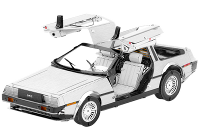 Металевий 3D конструктор "DeLorean" MMS181 фото