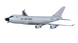 Боевой самолет YAL-1 AIRBORNE LASER ВВС США с лазерной противоракетной системой 56346 фото 1