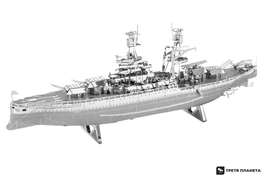 Металлический 3D конструктор "Линейный корабль USS Arizona" MMS097 фото