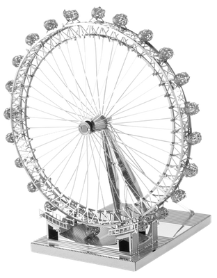 Металлический 3D конструктор "Колесо обозрения "Лондонский глаз" ICX019 фото