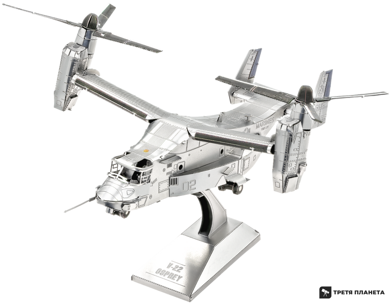 Металлический 3D конструктор "V-22 Osprey" MMS212 фото