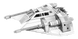 Металлический 3D конструктор "Космический корабль Star Wars Snowspeeder" MMS258 фото 1