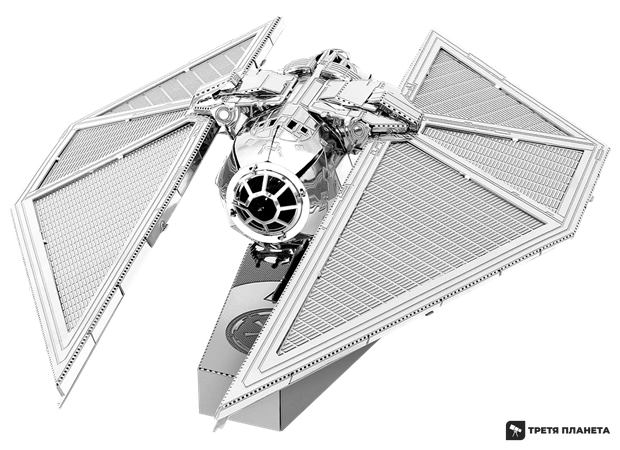 Металлический 3D конструктор "Истребитель Star Wars RO TIE Striker" MMS273 фото