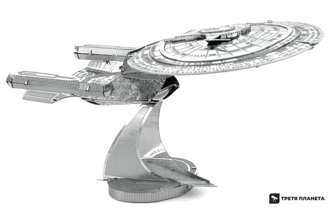 Металлический 3D конструктор "Звездолёт Star Trek USS Enterprise NCC-1701-D" MMS281 фото