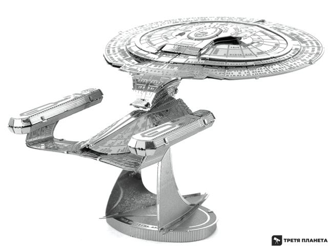 Металлический 3D конструктор "Звездолёт Star Trek USS Enterprise NCC-1701-D" MMS281 фото
