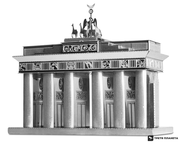 Металлический 3D конструктор "Бранденбургские ворота" MMS025 фото