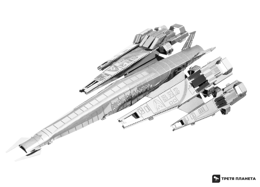 Металлический 3D конструктор "Космический корабль Mass Effect SR2 Normandy" MMS311 фото