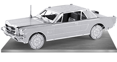 Металевий 3D конструктор "Автомобіль 1965 Ford Mustang" MMS056 фото
