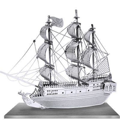 Металлический 3D конструктор "Пиратский корабль Black Pearl" MMS012 фото