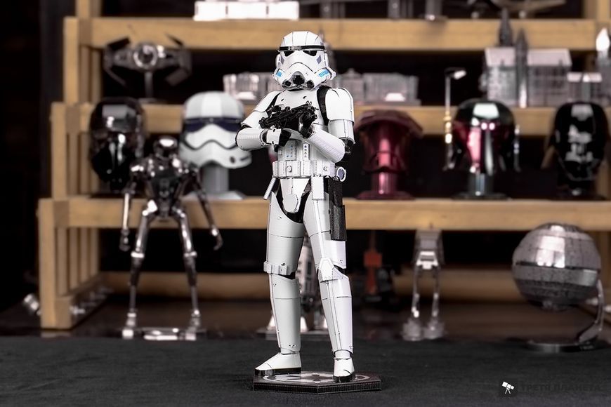Металевий 3D конструктор "Star Wars Stormtrooper Premium Series" ICX134 фото