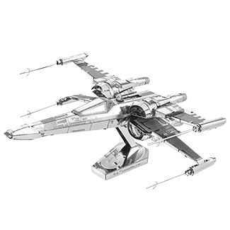 Металевий 3D конструктор "Винищувач Star Wars Poe Dameron's Fighter" MMS269 фото